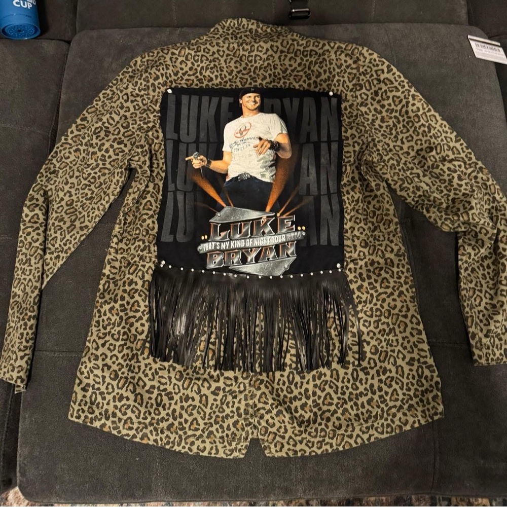 Cheetah Luke Bryan Jacket